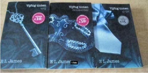 3 beaux romans 'Five Shades' - E L James, Livres, Romans, Comme neuf, Enlèvement ou Envoi