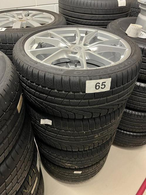 nr65 4x Porsche 911 velgen + winterbanden  Pirelli Sottozero, Auto-onderdelen, Banden en Velgen, Banden en Velgen, Winterbanden