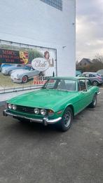 Truimph stag 3.0 v8 oldtimer  1 ste eig belgische wagen, Auto's, Automaat, 4 zetels, Zwart, Cabriolet