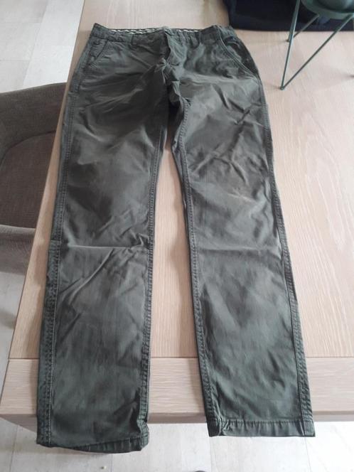 petrol industries broek 28-32, Kleding | Heren, Broeken en Pantalons, Zo goed als nieuw, Overige maten, Groen, Ophalen of Verzenden