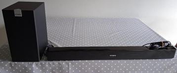 SOUNDBAR HYUNDAI + SUBWOOFER + AFSTANDSBEDIENING. beschikbaar voor biedingen