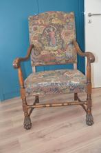 Leuningstoel, Huis en Inrichting, Ophalen, Gebruikt, Minder dan 75 cm, Stof