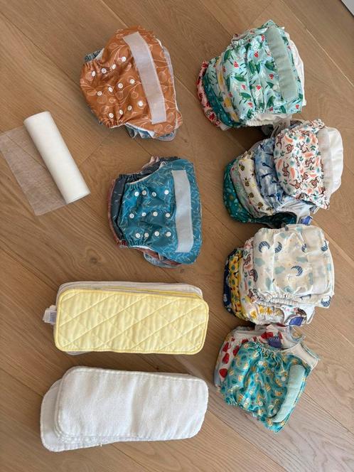 Pakket wasbare luiers, Kinderen en Baby's, Babykleding | Baby-kledingpakketten, Zo goed als nieuw, Ophalen