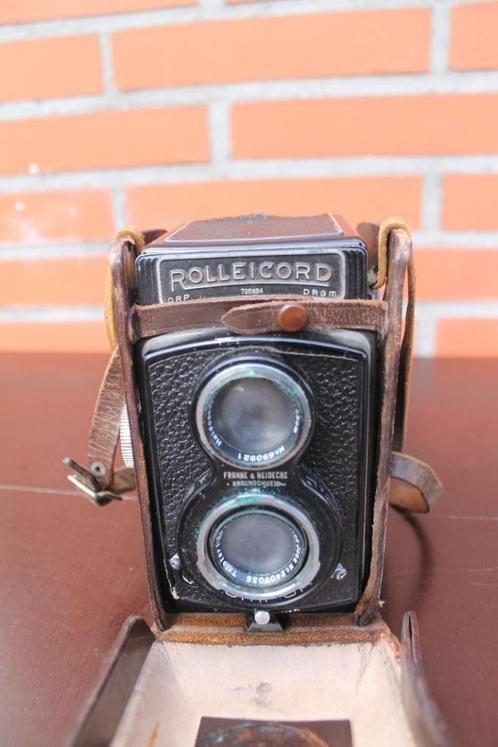 Rolleicord IIb, Model 3, Rollei Camera, Vintage Camera,, Audio, Tv en Foto, Fotocamera's Analoog, Gebruikt, Overige Merken, Ophalen of Verzenden