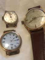 Antiek goud merk horloges in één keer weg., Bijoux, Sacs & Beauté, Montres | Anciennes | Antiquités, Autres marques, Or, Montre-bracelet