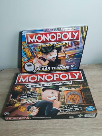 LOTS (Monopoly Turbo speed + Monopoly Tricheurs) disponible aux enchères