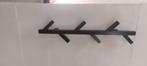 Lot de 5 porte manteaux en bois noir, Ophalen, Gebruikt, Hout, Wandkapstok