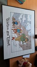 grand cadre tintin au tibet, Comme neuf, Enlèvement ou Envoi