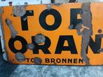 Emaillebord ..top bronnen 1938, Verzamelen, Merken en Reclamevoorwerpen, Ophalen of Verzenden, Gebruikt