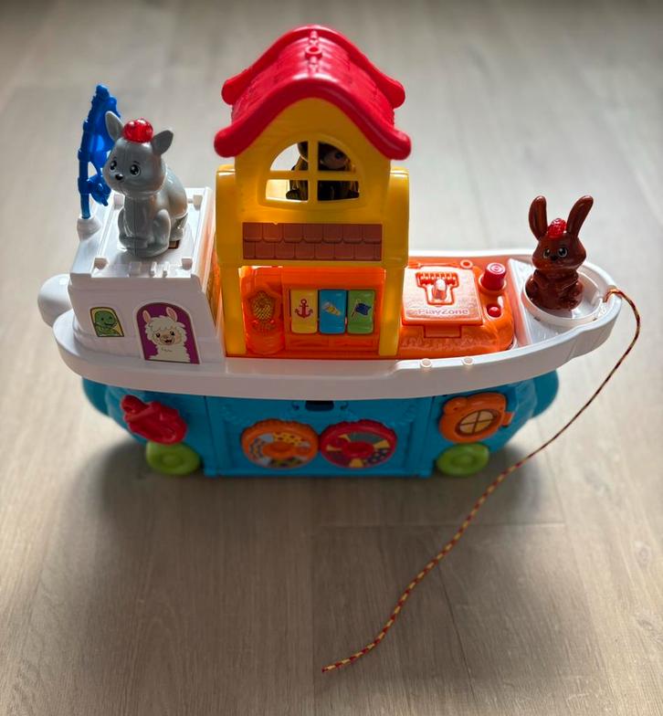 VTech Zoef Zoef Dieren – Leuke set dierensoorten!, Kinderen en Baby's, Speelgoed | Vtech, Zo goed als nieuw, 6 maanden tot 2 jaar