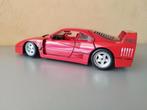 Bburago Ferrari F40 1987, Hobby en Vrije tijd, Modelauto's | 1:18, Ophalen of Verzenden, Gebruikt, Auto, Burago