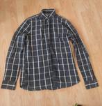 Chemise à carreaux noire et grise à vendre, Vêtements | Hommes, Chemises, Enlèvement, Porté, Noir