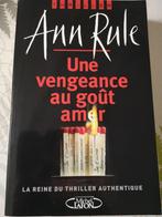 Livre ''Une vengeance au goût amer'', Ann Rule, Enlèvement, Utilisé, Amérique