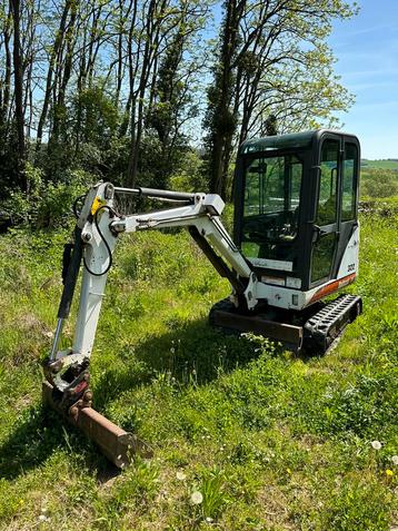 Mini-pelle mini pelle bobcat 1.6T 1.7T / 2.152h 3 bacs, Enlèvement, Excavatrice