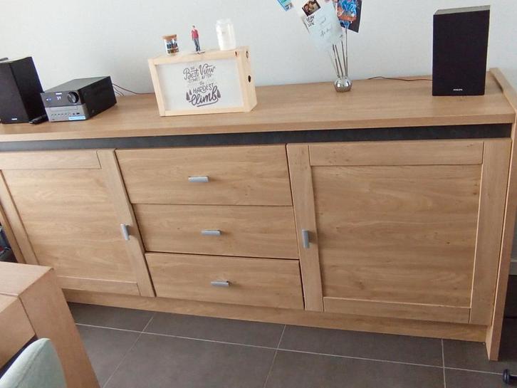 Dressoir met lades en kasten, Huis en Inrichting, Kasten | Dressoirs, Gebruikt, Met lade(s), Ophalen