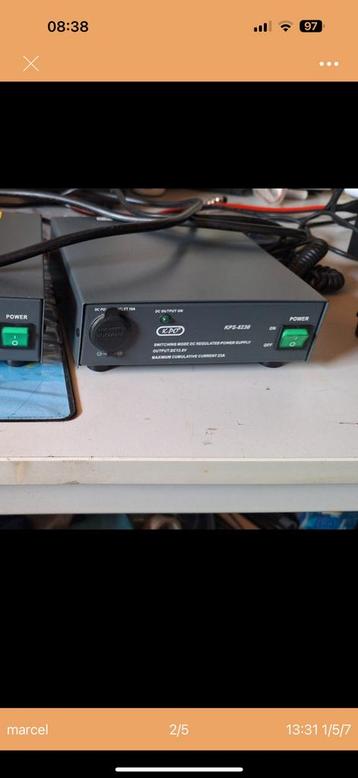 Zeer nette Voedingen 25 Ampere nieuwstaat  beschikbaar voor biedingen