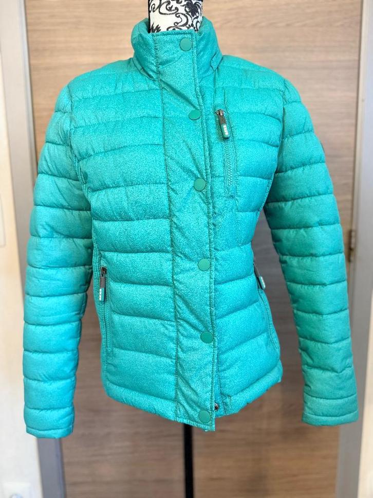 Doudoune femme vert d'eau Superdry taille 42, Kleding | Dames, Jassen | Winter, Gedragen, Maat 42/44 (L), Groen, Ophalen of Verzenden
