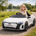 Elektrische Kinderauto 12v - Audi-RS E-Tron GT | Wit, Ophalen of Verzenden, Nieuw