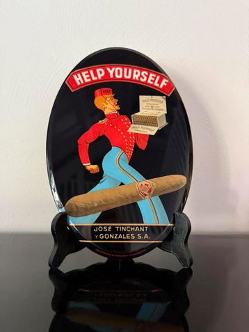 Reclamebord “Help Yourself” uit 1957 beschikbaar voor biedingen