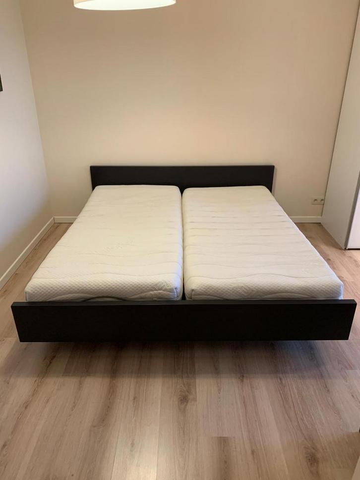 Lit latoflex 2 personnes, Huis en Inrichting, Slaapkamer | Bedden, Gebruikt, Tweepersoons, 180 cm, 200 cm, Verstelbaar, Ophalen