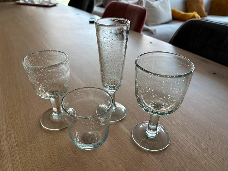 Serax - Pure (Pascale Naessens) - Set van 25 glazen, Verzamelen, Glas en Drinkglazen, Zo goed als nieuw, Ophalen