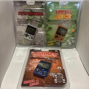 3x Vintage Retro sealed Nintendo mini classics beschikbaar voor biedingen