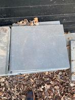 Betonplaat met blauwe steeneffect, Tuin en Terras, Tegels en Klinkers, Ophalen, Gebruikt, Overige typen, 10 m² of meer