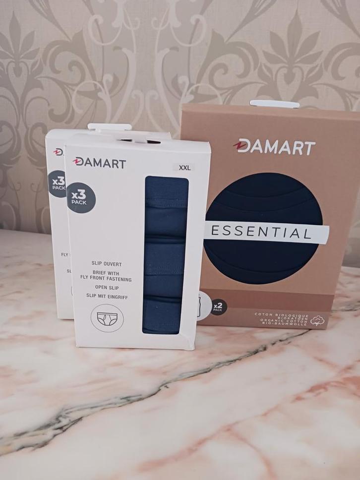 Ondergoed Damart, nooit gedragen. Blauw XXL, Kleding | Heren, Ondergoed, Slip, Ophalen