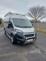 Peugeot Boxer L2H2 140 PK Full Options slechts 43.603 km, Autos, Camionnettes & Utilitaires, Argent ou Gris, Achat, Entreprise