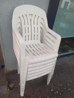 GRATIS AF TE HALEN - 6 tuinstoelen, Tuin en Terras, Ophalen, Plastic