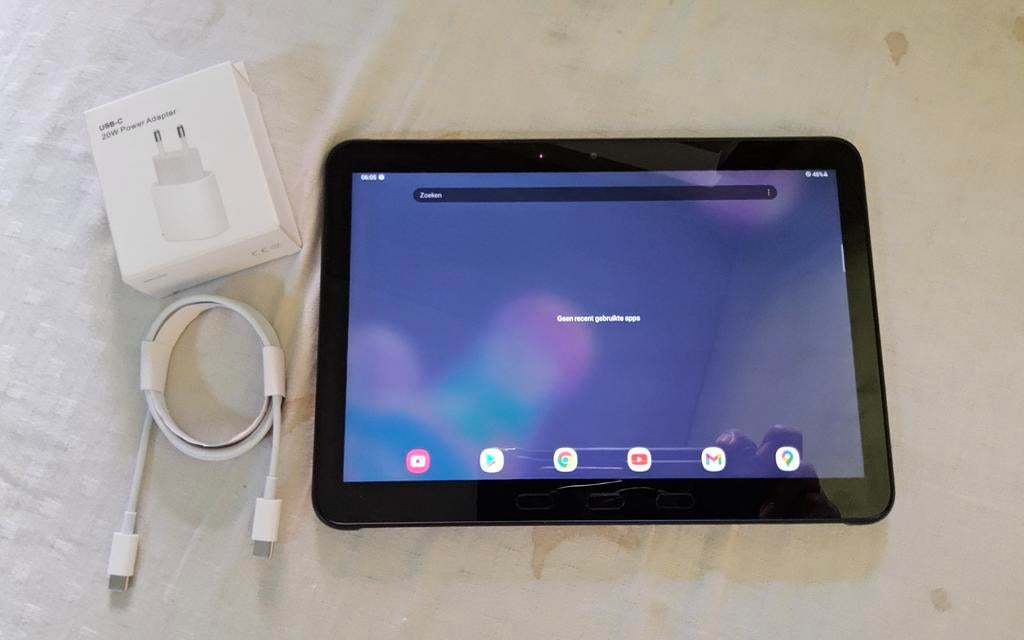 Samsung Galaxy Tab Active Pro ( Simkaart) met accessoires., Computers en Software, Android Tablets, Ophalen of Verzenden, 10 inch