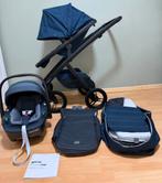 Dubatti Two E2 Bleu marine/bleu avec maxi cosi Pebble, Enlèvement, Comme neuf, Poussette