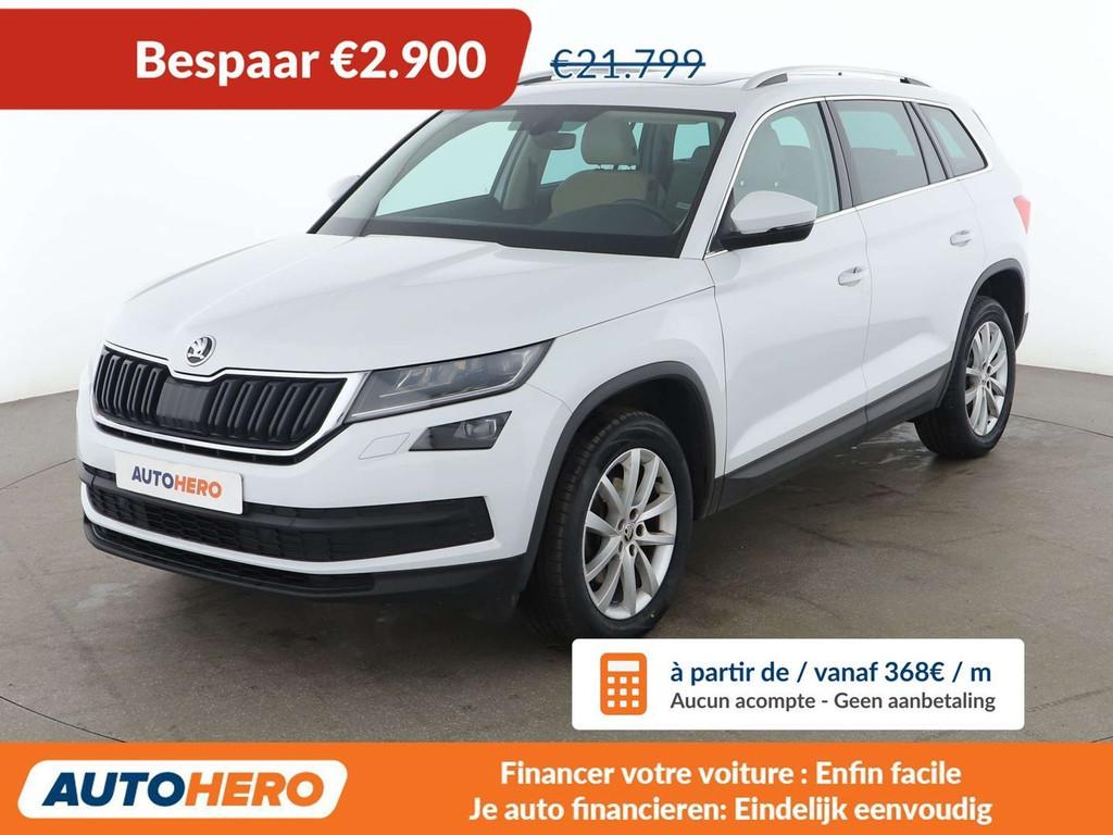 Skoda Kodiaq 2.0 TDI Style 4x4 (bj 2017, automaat), Auto's, Skoda, Automaat, Gebruikt, 149 g/km, Alcantara