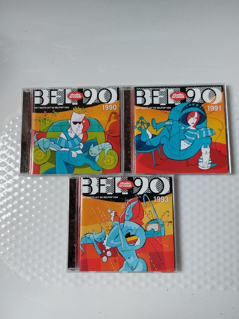 BEL 90 - Het Beste uit de BELPOP van 1990+1991+1993, CD & DVD, CD | Compilations, Envoi, Comme neuf