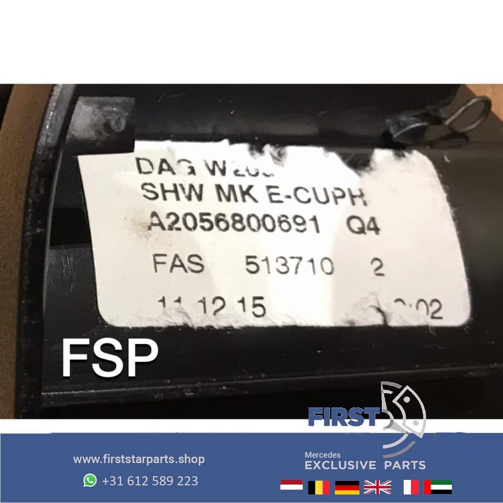 Mercedes beker houder W205 C205 C W213 W238 E C253 GLC Klass, Gebruikt, -, Ophalen of Verzenden, -