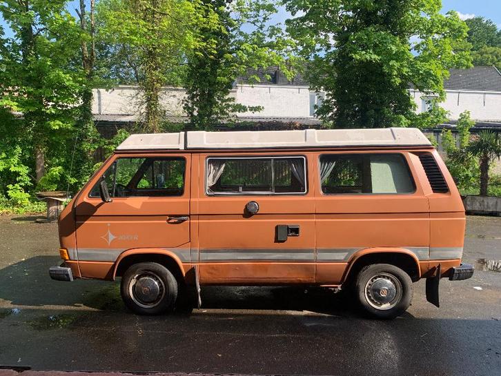 campervan VW T3 Westfalia (1981) Restauratieproject, Auto's, Volkswagen, Particulier, Transporter, Schuifdeur, Benzine, Overige carrosserie
