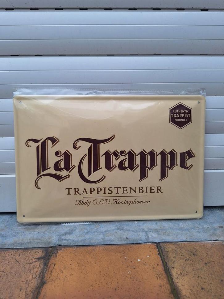 Panneaux d'affichage de marques de bière, Collections, Marques de bière, La Trappe, Enlèvement ou Envoi