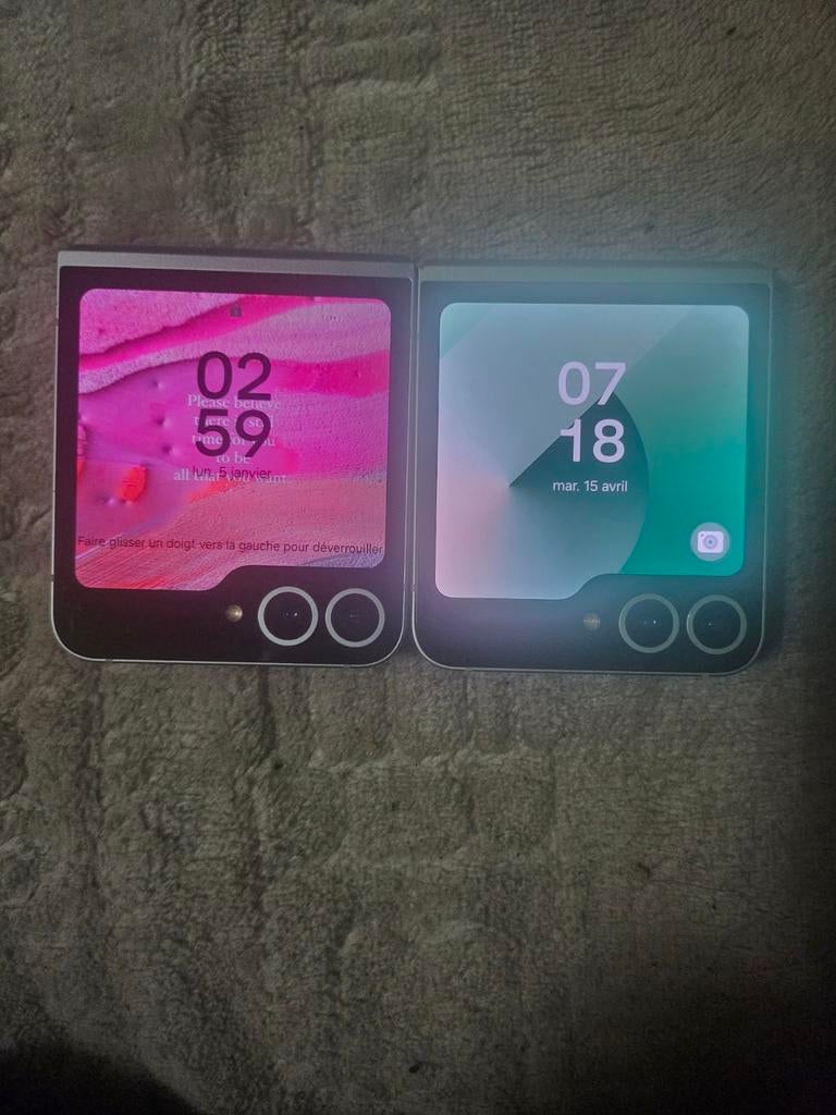 Deux GSM Samsung z flip 6 512GO, Télécoms, Téléphonie mobile | Samsung, Enlèvement