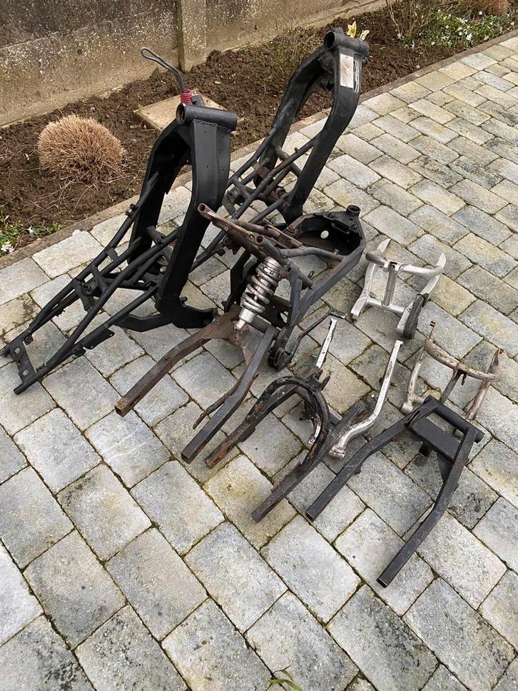 Pbr en dax onderdelen, Fietsen en Brommers, Brommeronderdelen | Algemeen, Gebruikt, Frame, Ophalen