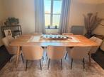 Tafel + 8 stoelen, Enlèvement, Comme neuf