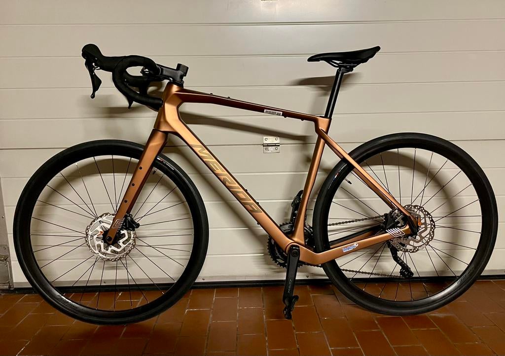 Merida Silex 4000, Vélos & Vélomoteurs, Vélos | Vélos de course, Enlèvement, Comme neuf, Carbone