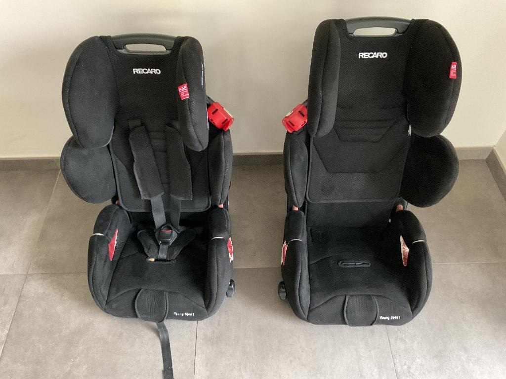 Recaro young sport autostoeltjes, Kinderen en Baby's, Ophalen, Gebruikt