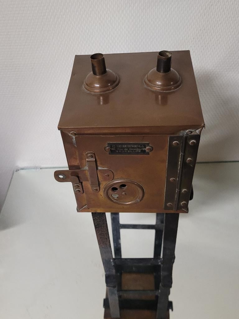 sterilisator/oven en apotheek, laboratorium/rood koper 1920, Verzenden