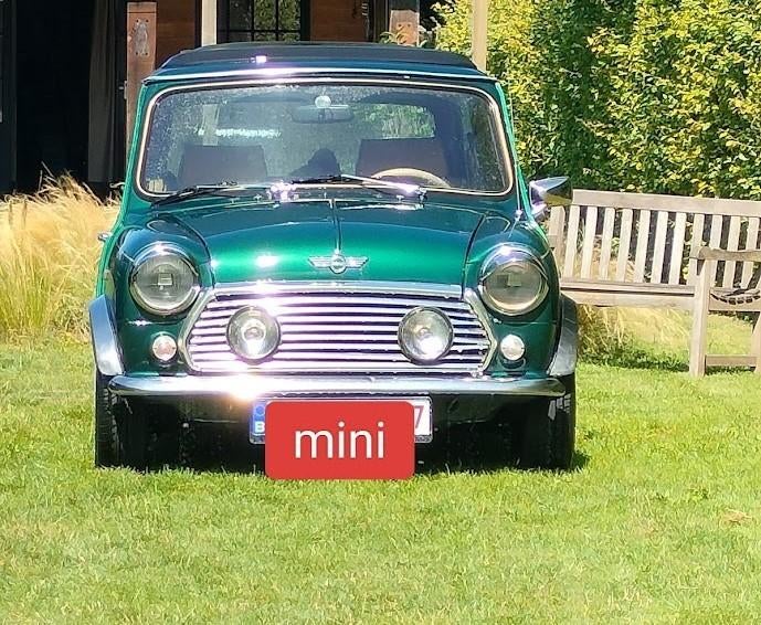 Rover Mini 1.3, Autos, Mini, Particulier, Cabrio, Phares antibrouillard, Toit ouvrant, Essence, 2 portes, Boîte manuelle, Vert