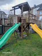 Cabane enfant avec toboggan, Enlèvement, Utilisé, Bois