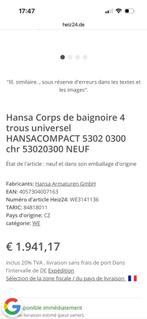 HANSCOMPACT, Bricolage & Construction, Sanitaire, Enlèvement, Neuf, Autres types