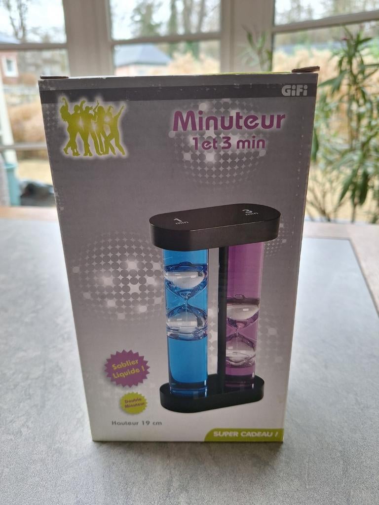 Minuteur 1 et 3 min, Enlèvement