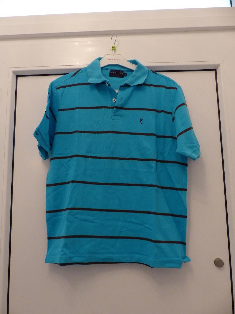 Polo bleu Antares - taille M, Enlèvement ou Envoi, Comme neuf, Taille 48/50 (M), Bleu