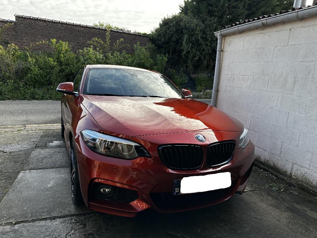 BMW 220i coupé M Sport, Autos, Noir, 2 portes, Automatique, Particulier