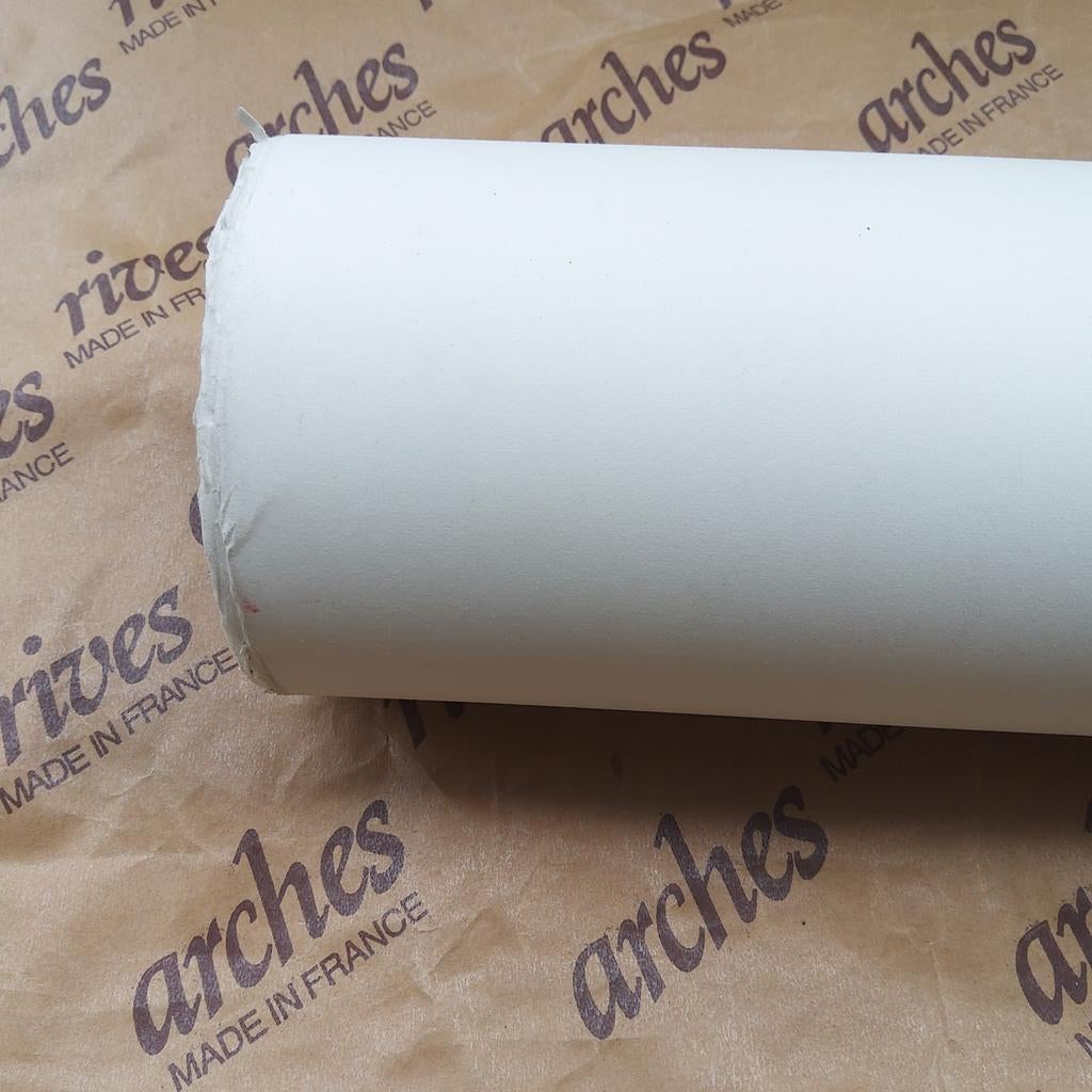 Rol aquarelpapier Arches 300gr satijn: 1,13 x 85 cm.., Ophalen, Nieuw, Waterverf